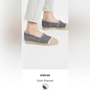 Castaner  espadrilles flat . Size 39 . Made in Spain . Worn only a few times .